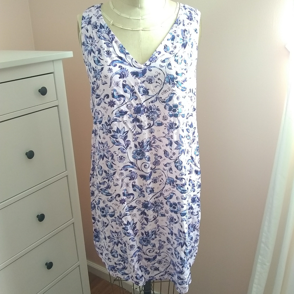 Gap Rayon Dress Medium